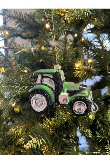 Tractor Christmas Tree Decoration